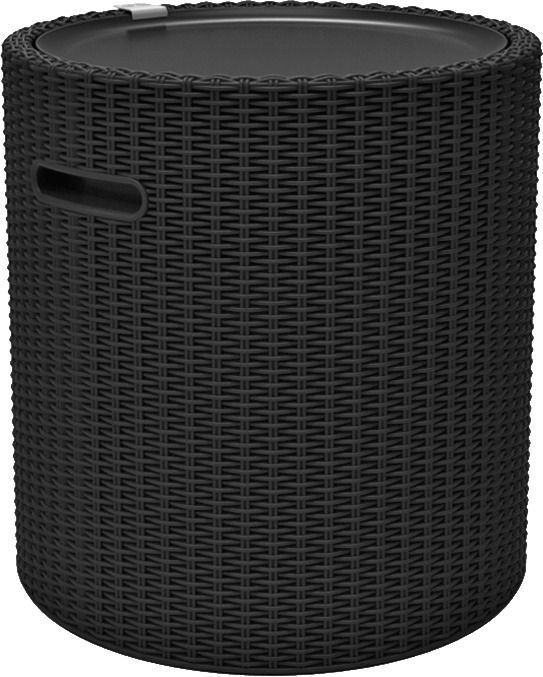 Стол -холодильни Keter Кул-Стул (Cool stool) графит 17200045