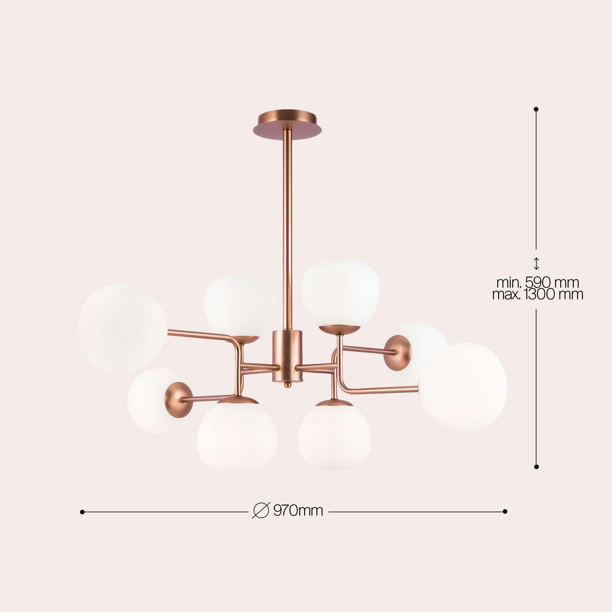 Люстра Maytoni Erich MOD221-PL-08-G