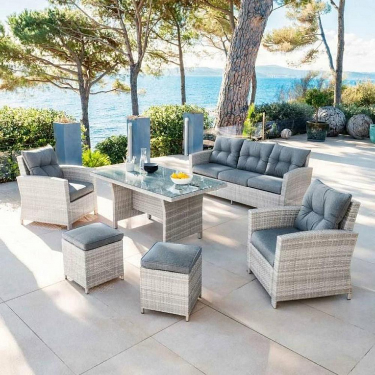 Комплект мебели Afina Garden AFM-311GL Grey Серый
