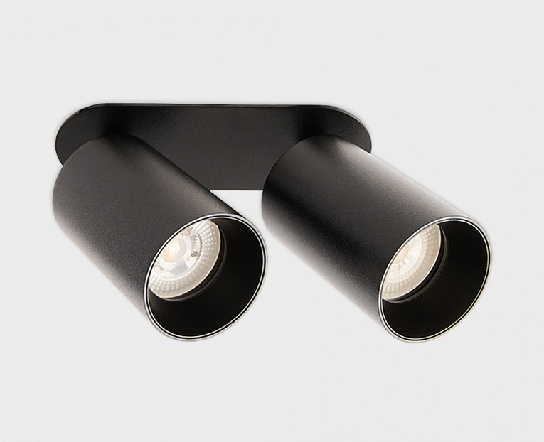 Спот потолочный ITALLINE DANNY FR2 black