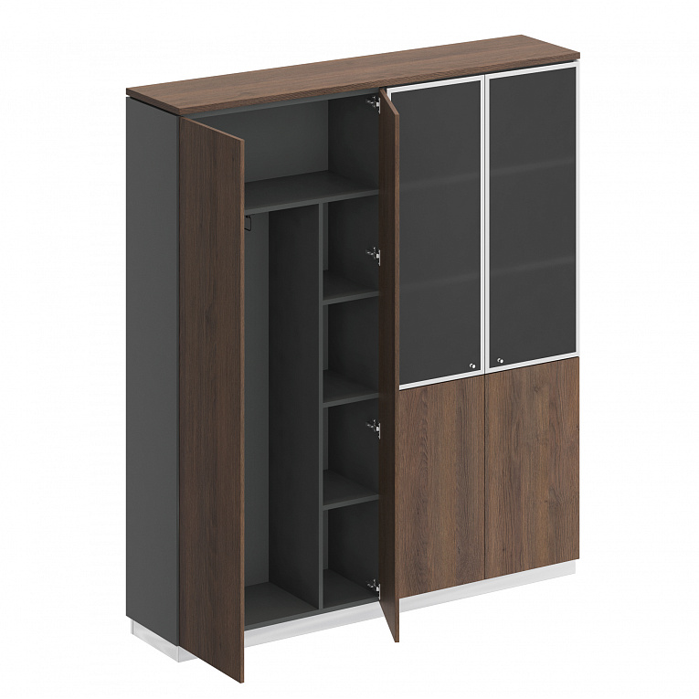 Шкаф комбинированный Юнитекс City / Сити СИ 312 ДГ АР ДГ/ХР