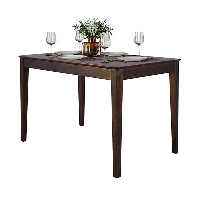 Раздвижной стол Антила classic 120 (+50)х76х76 Daiva орех