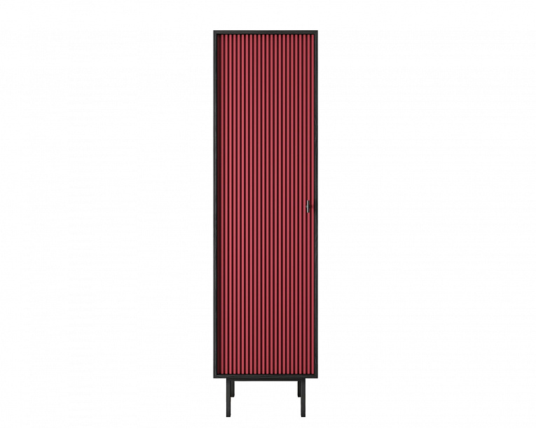 Шкаф пенал Этажерка Emerson (Эмерсон) Red (Ред) EM101/red/L