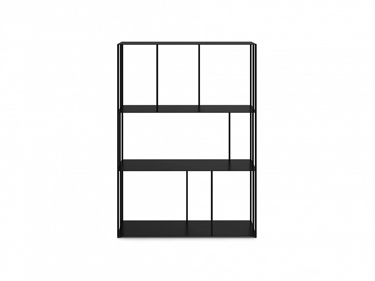 Стеллаж OgogoHome Shelf низкий черный 927274