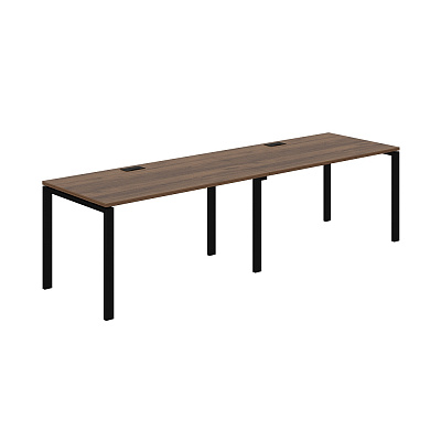 Рабочая станция s-b-s Norden Сигма (м/к 60х30) 2800х800х750 SG.226.DM.63.BL Дуб Модена / Черный