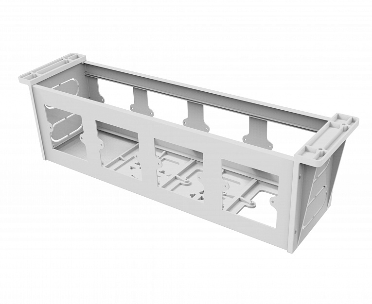 Блок установки розеток 450*112 Norden CS325.500W Белый