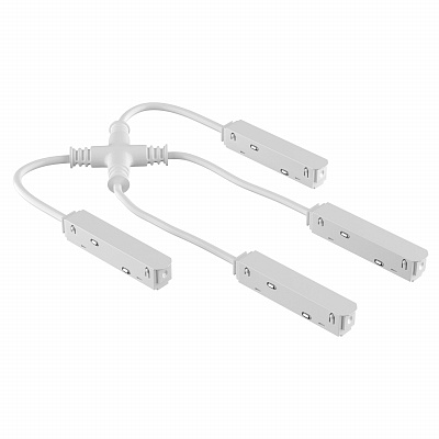 Токопроводящий X-образный соединитель 48V Lightstar Uno 509294W
