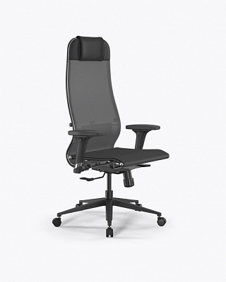 Офисное кресло МЕТТА ErgoLife 4/подл.200/осн.Synchro 002 Серый