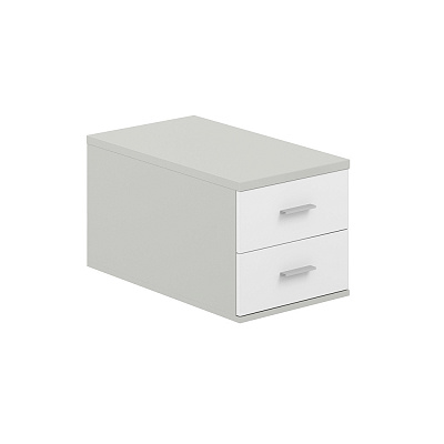 Подвесная тумба Norden Сигма с 2 ящ., 700, 400х518х342 SG.537.SH.WH Серый Бархат/Белый Снег