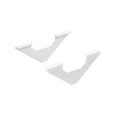 Кронштейн-усилитель рабочей станции (к-т 2 шт.) (38x15.5x3) белый QB-04 (Y) Б Юнитекс