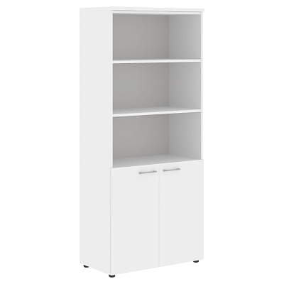 Шкаф офисный комбинированный Skyland XTEN XHC 85.5 Белый