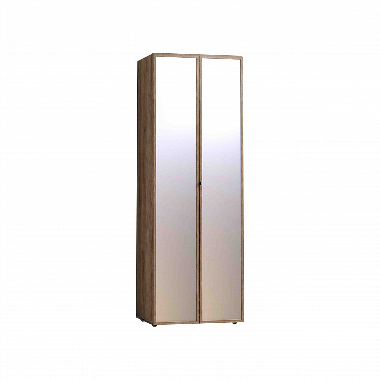 Шкаф для одежды Nature 54 Дуб табачный Craft (с 2 зеркалами)
